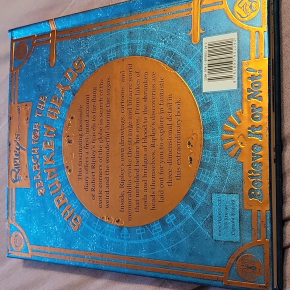 Ripley's Search For The Shrunken Heads Book - Picture 2 of 5